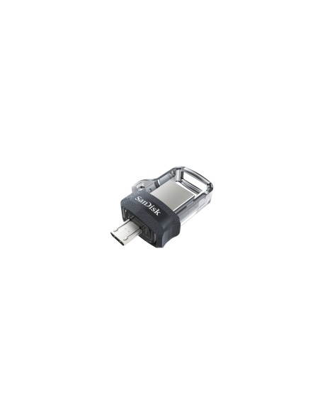 MEMORIA MICRO USB + USB 3.0 SANDISK ULTRA DUAL DRIVE M3.0 32GB GREY & SILVER SDDD3-032G-G46