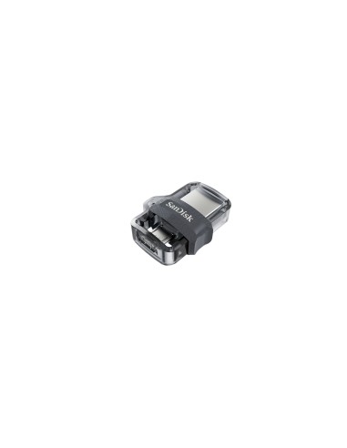 MEMORIA MICRO USB + USB 3.0 SANDISK ULTRA DUAL DRIVE M3.0 64GB GREY & SILVER SDDD3-064G-G46