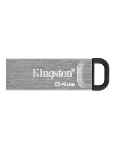 Kingston Data Traveler Kyson Pendrive 64gb USB 3.2 gen 1 plata DTKN/64GB