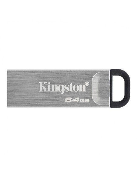 Kingston Data Traveler Kyson Pendrive 64gb USB 3.2 gen 1 plata DTKN/64GB