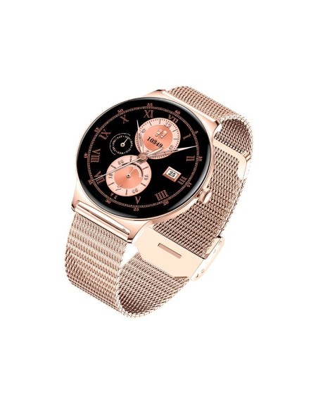 SMARTWATCH COOL ULTRATHIN + 2 CORREAS ORO