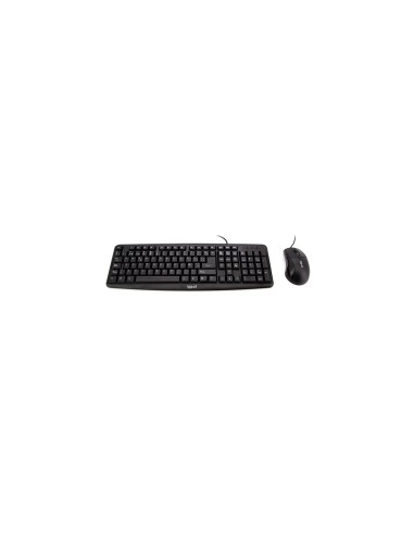iggual COM-CK-BASIC Teclado y raton usb universal qwerty español negro