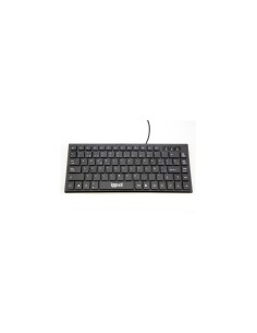 Teclado iggual compacto TKL Slim TKL-USB Negro