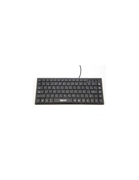 Teclado iggual compacto TKL Slim TKL-USB Negro