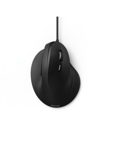 Ratón Hama EMC-500 con Cable, Ergonómico Negro 2
