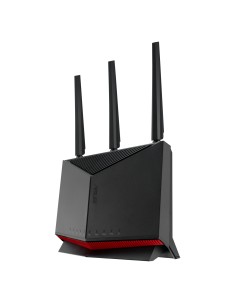ASUS RT-BE86U router inalámbrico 10 Gigabit Ethernet Doble banda (2,4 GHz / 5 GHz) Negro