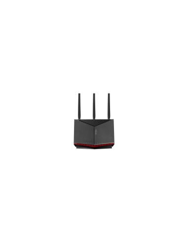 ASUS RT-BE86U router inalámbrico 10 Gigabit Ethernet Doble banda (2,4 GHz / 5 GHz) Negro
