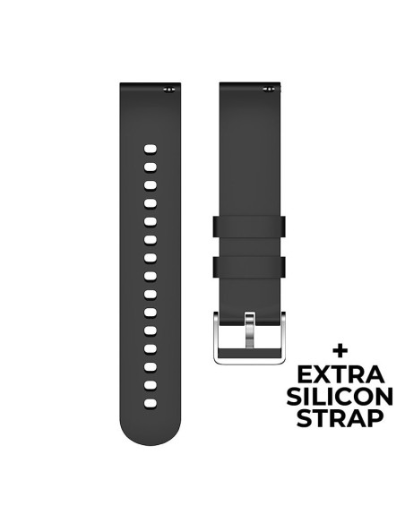 SMARTWATCH COOL ULTRATHIN + 2 CORREAS NEGRO