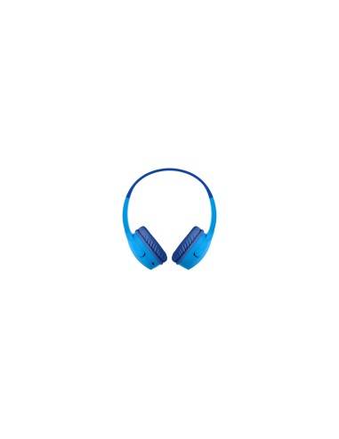 Belkin SoundForm Mini Auriculares Inalámbrico Diadema Llamadas/Música USB Tipo C Azul
