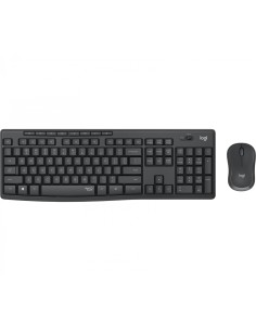 Logitech MK295 Teclado y raton inalámbrico 2.4ghz receptor USB negro 920-009798