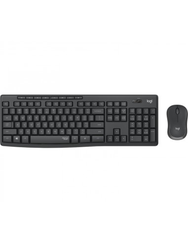 Logitech MK295 Teclado y raton inalámbrico 2.4ghz receptor USB negro 920-009798