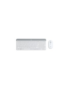Logitech MK470 slim teclado y raton rf inalambrico español blanco