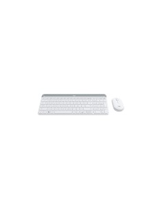Logitech MK470 slim teclado y raton rf inalambrico español blanco 2