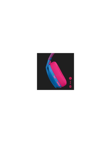 Logitech G G435 LIGHTSPEED Wireless Gaming Headset Auriculares Inalámbrico Diadema Juego Bluetooth Azul