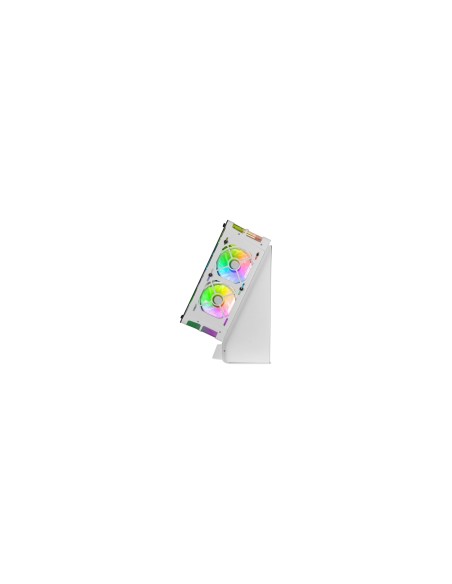 Mars Gaming MCB Blanco Caja PC Gaming ATX XL Edición Custom Premium Estructura Modular Doble Cámara