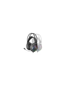 Mars Gaming MH124, Auriculares Gaming FRGB Rainbow, Diseño Ergonómico, Micrófono Flexible, Control de Volumen, Cascos Gaming, Wi 2
