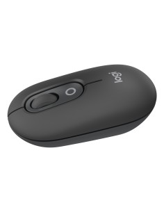 Logitech POP Mouse, ratón inalámbrico Bluetooth compacto y portátil con botones programables y clics discretos, tecnología Easy-