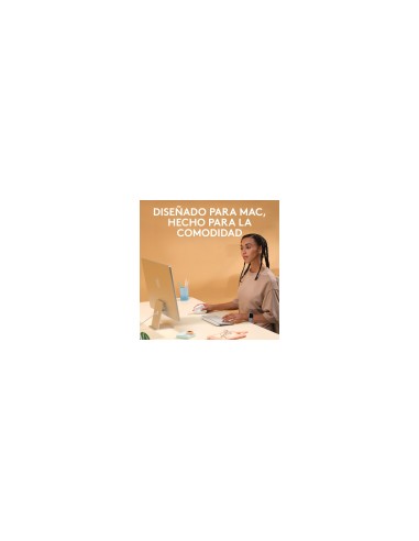 Logitech Lift for Mac ratón mano derecha RF inalámbrico 4000 DPI