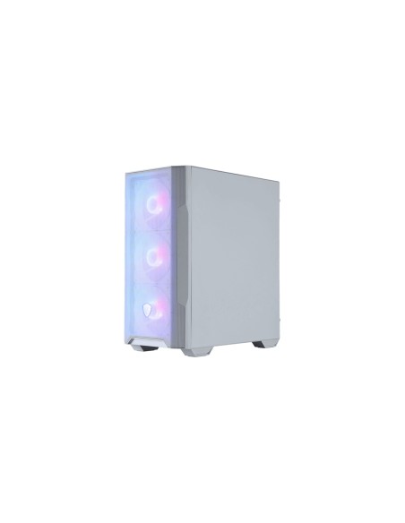 MSI MAG FORGE M100R Midi Tower Transparente, Blanco