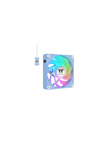 Thermaltake CL-F198-PL12BU-A sistema de refrigeración para ordenador Carcasa del ordenador Ventilador 12 cm Azul 3 pieza(s)