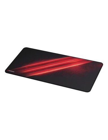 GENESIS Carbon 500 Maxi Flash G2 Alfombrilla de ratón para juegos Negro, Rojo