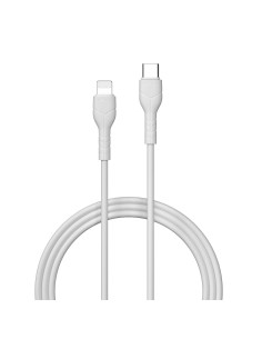 CABLE USB-C A LIGHTNING DEVIA 27W 1MTR 3A