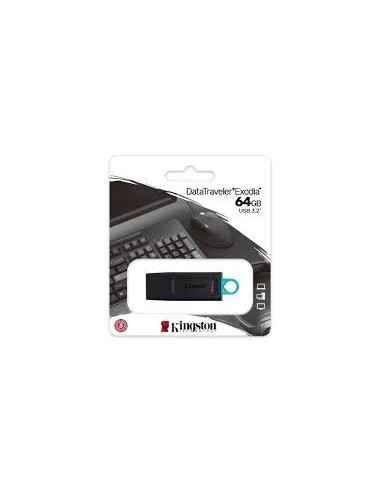 PENDRIVE 64GB KINSGTON EXODIA 3.2