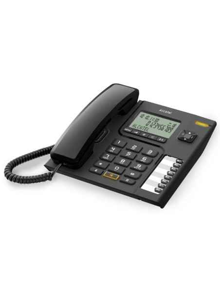 Teléfono Alcatel T76 Negro atractivo.