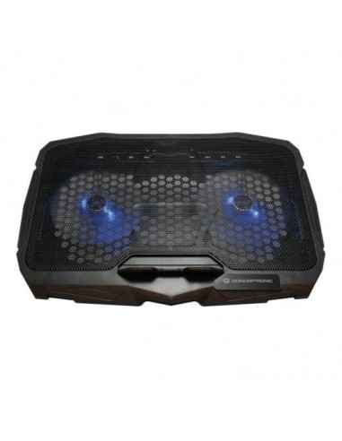SOPORTE DE REFRIGERACIÓN PARA PORTATILES CON 2 VENTILADORES CONCEPTRONIC