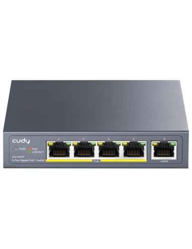 SWITCH RJ45 5 PUERTOS 10/100/1000 MBPS CUDY