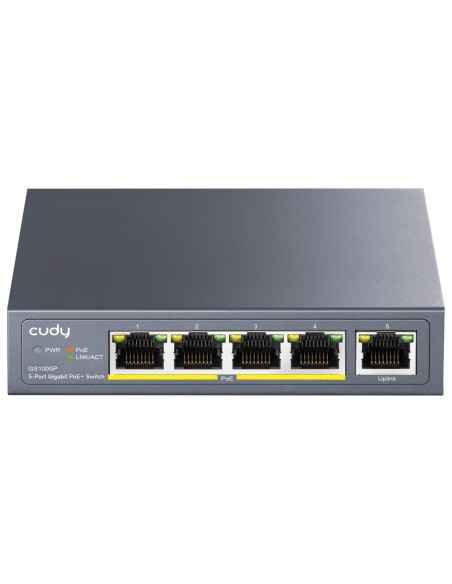 SWITCH RJ45 5 PUERTOS 10/100/1000 MBPS CUDY