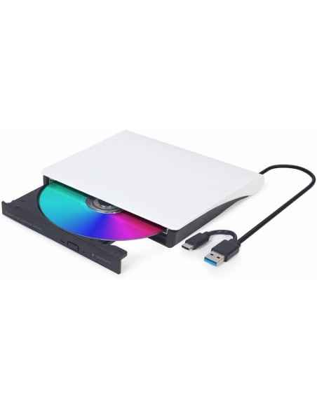 LECTOR / GRABADOR EXTERNO DE CD / DVD CON INTERFAZ USB GEMBIRD