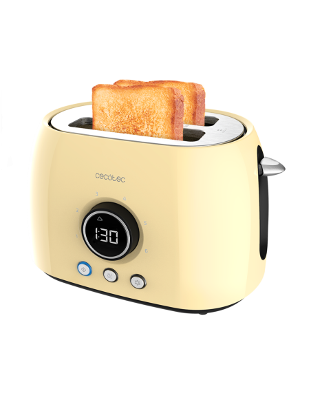 Tostador vertical digital ClassicToast 8000 Yellow Double
