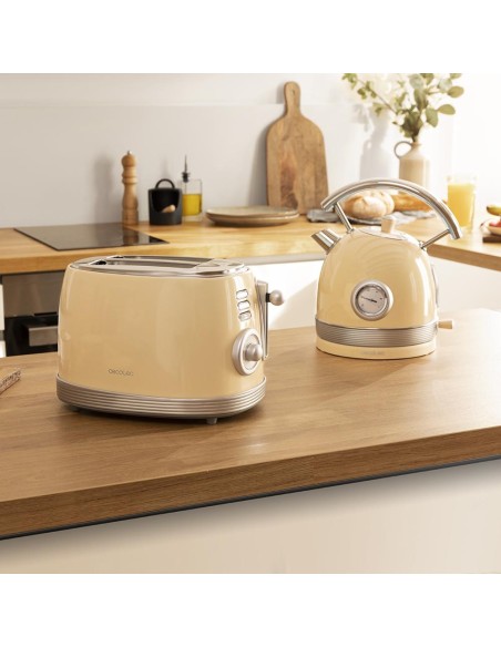 Tostador Vertical Toast&Taste 800 Vintage Light Yellow