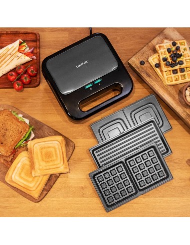 Sandwichera Rock’nToast 3in1 Square