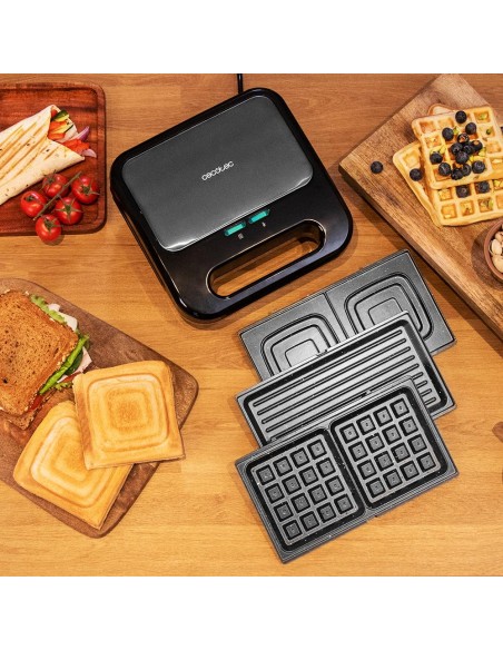 Sandwichera Rock’nToast 3in1 Square