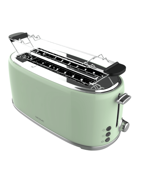 Tostador vertical Toast&Taste 1600 Retro Double Green