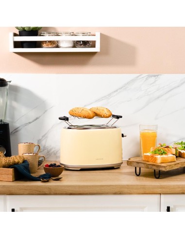 Tostador vertical Toast&Taste 1000 Retro Double Beige