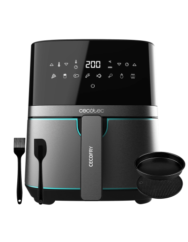 Freidora dietètica cecofry full inoxblack 5500 pro con accesorios