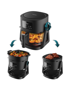 Freidora de aire Cecofry Flip&Grill 5500 2