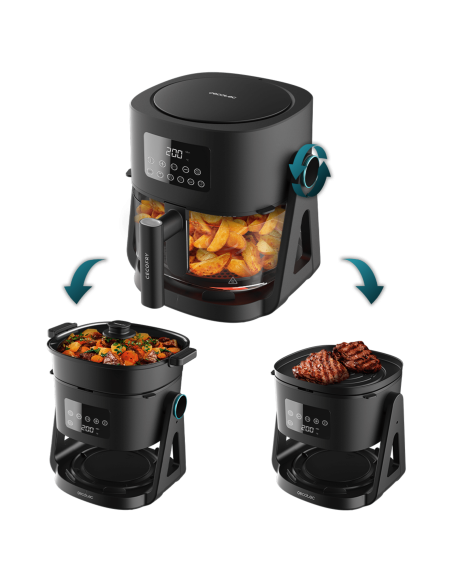 Freidora de aire Cecofry Flip&Grill 5500