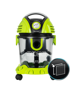 Aspirador Wet and dry con tubo telescopico