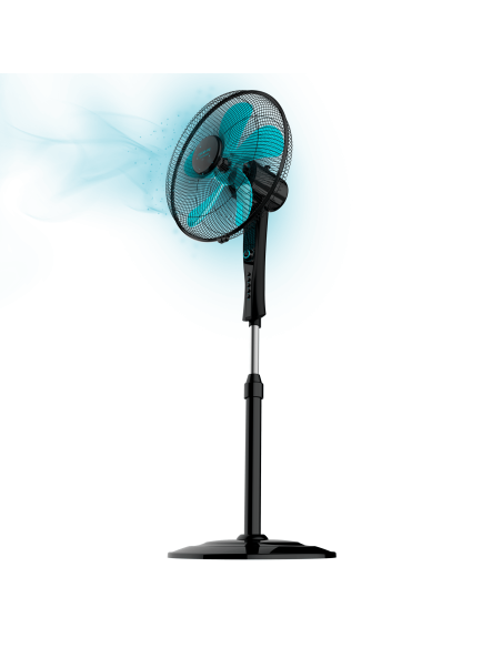 Ventilador de pie energysilence 520 power black