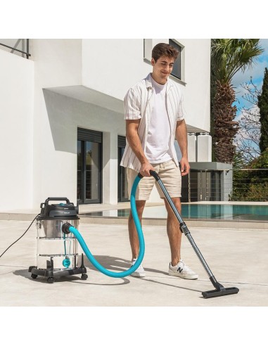 Aspirador de sólidos y líquidos Conga Rockstar Wet & Dry Steel Pro