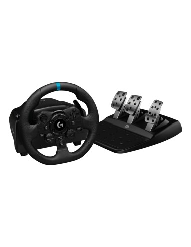 Logitech G G923 Negro USB 2.0 Volante + Pedales Analógico/Digital PC, PlayStation 4, PlayStation 5