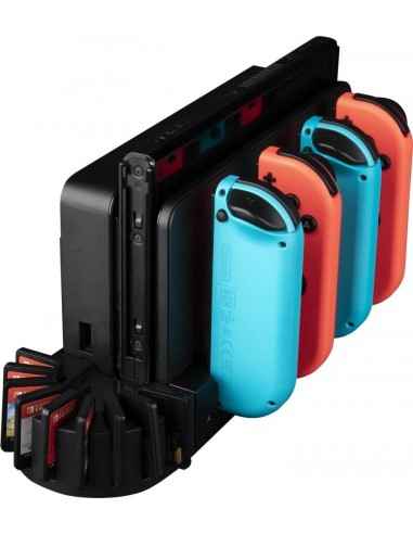 SWITCH SPACESHIP ESTACIÓN DE CARGA MULTIFUNCIÓN PARA JOYCONS SWITCH Y SWITCH OLED