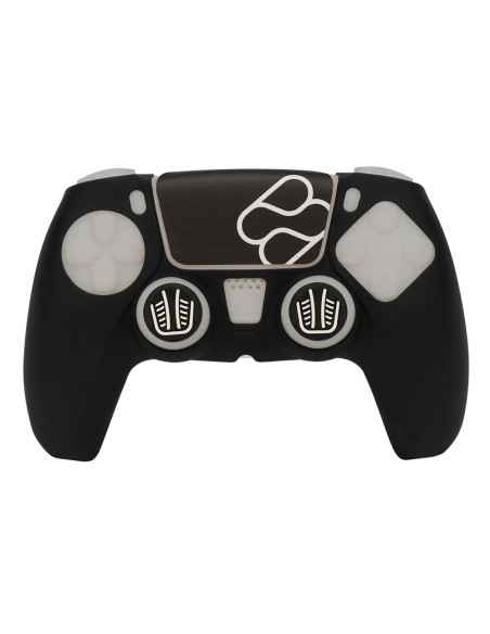 FUNDA SILICONA + GRIPS + PEGATINA TOUCHPAD PARA PS5 FR TEC FT0035