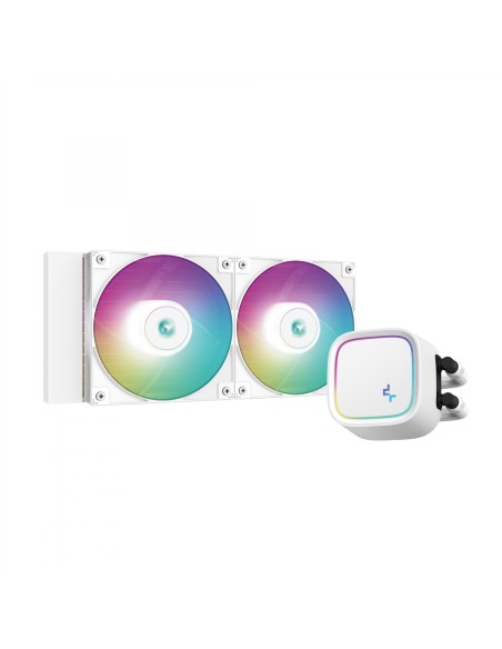 DeepCool LE520 WH Procesador Sistema de refrigeración lÍ­quida todo en uno 12 cm Blanco 1 pieza(s)