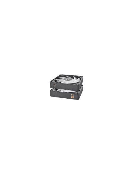Thermaltake CT120 EX ARGB Carcasa del ordenador Ventilador 12 cm Negro, Blanco 3 pieza(s)