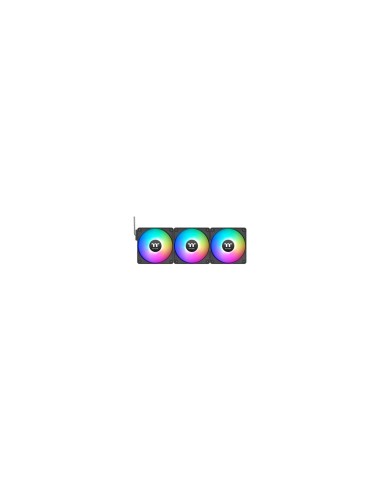Thermaltake CL-F182-PL14SW-A sistema de refrigeración para ordenador Carcasa del ordenador Ventilador 14 cm Negro 3 pieza(s)